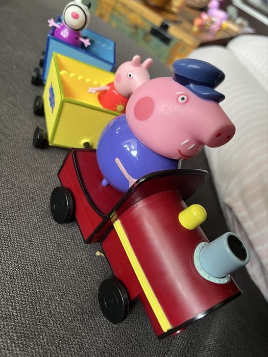 Комплект фигурки Peppa Pig - Влакче