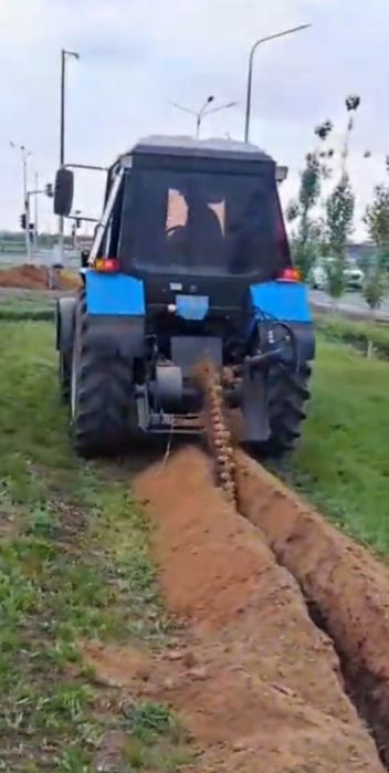 Услуги  бары  траншеекопатель щелерез