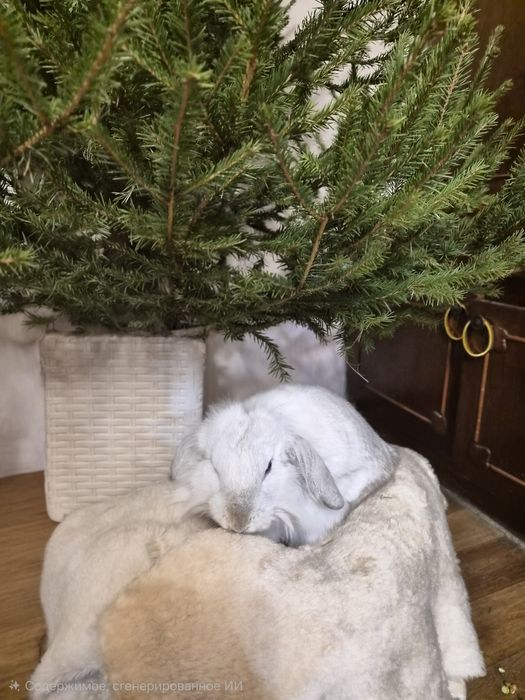 Продаю кролика белого