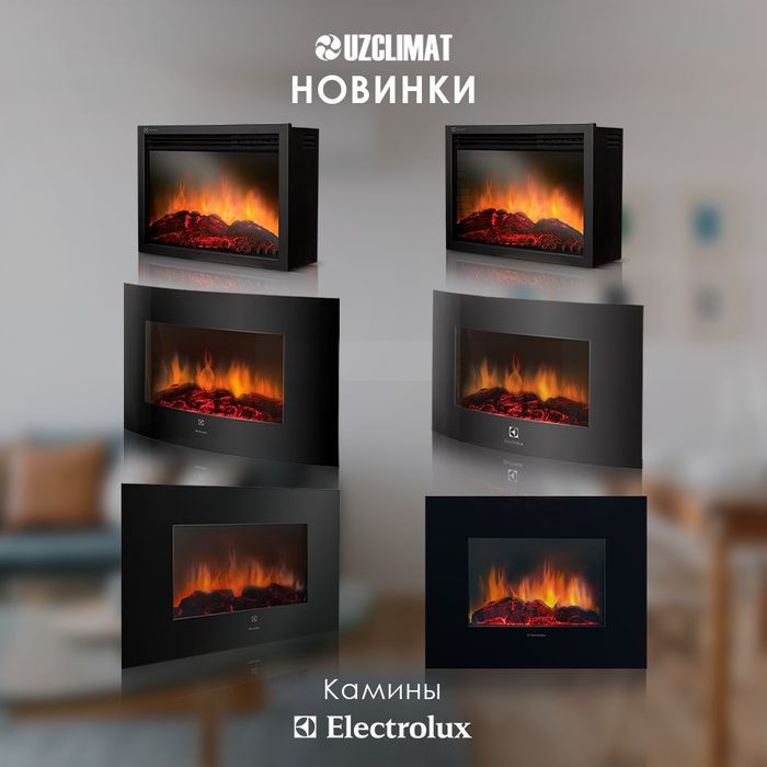 Electrolux  Электрический камин от шведского концерна  Доставка