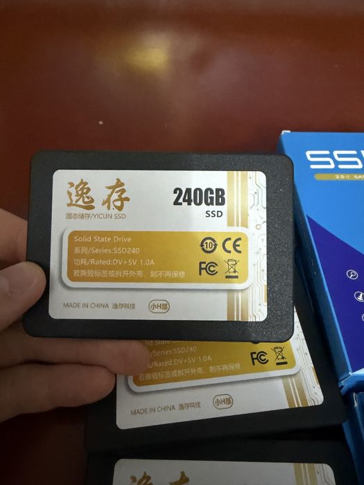 SSD 120/240GB для ПК и ноутбуков