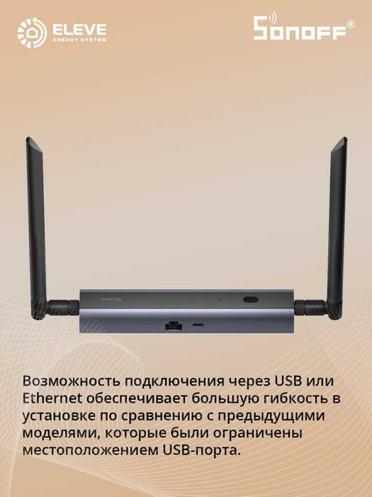 Донгл Sonoff Zigbee/Thread Poe Max | Dongle-M