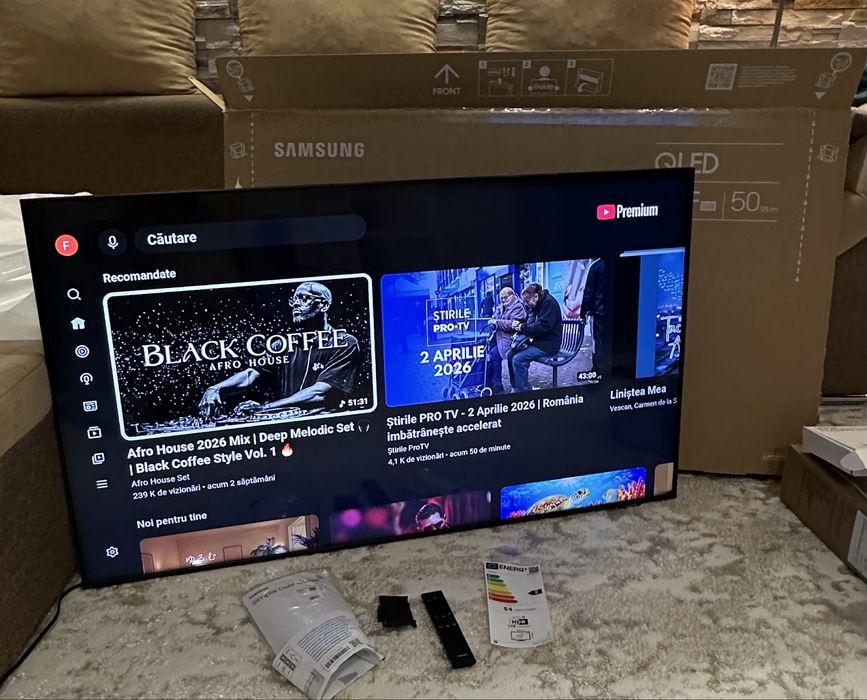 Smart Tv Samsung 4K UltraHD 125 cm diagonala nou