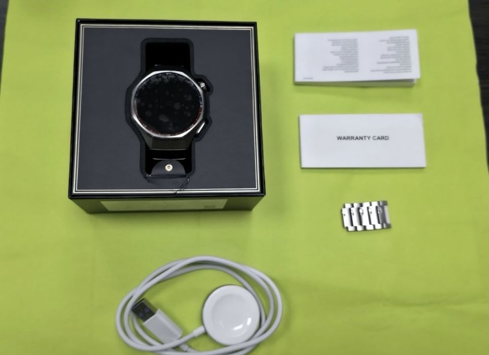 КАТО НОВ 46mm Huawei watch GT 6 PRO Yettel Гаранция 2028 TITAN gt6