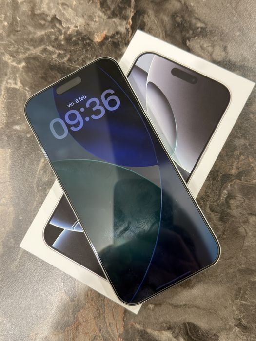 iPhone 16 Pro Max 256GB, White Titanium, exceptional,10/10