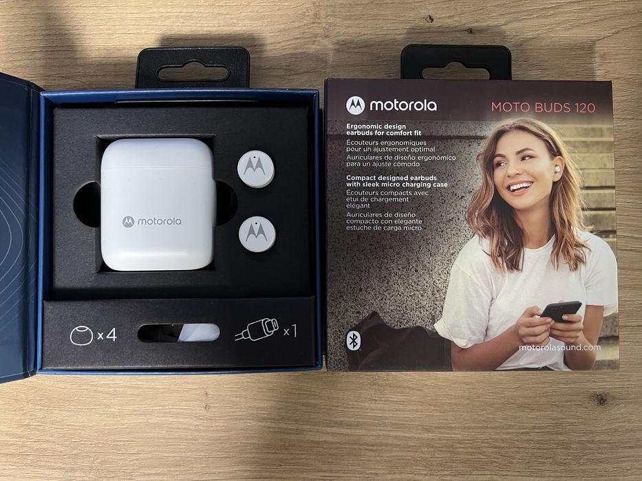 Motorola Moto Buds 120, White ( True wireless )
