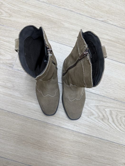 Ghete zara marimea 32 - piele