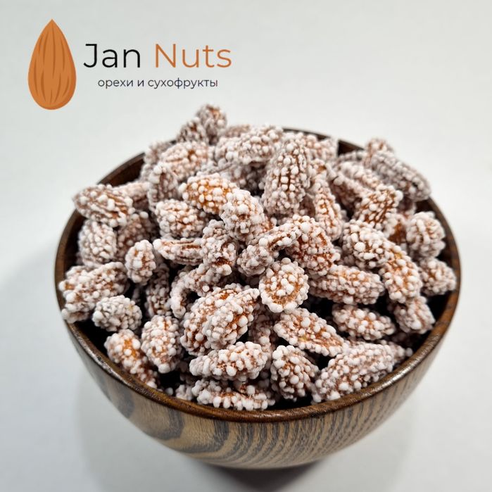 Миндаль в сахаре bodom shakarli орехи chaq chuq quruq meva