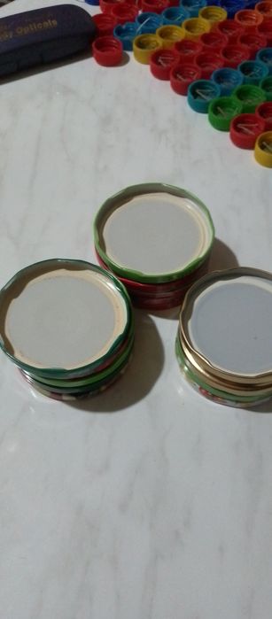 Крышки для банка. Б- у.