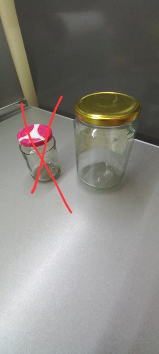 Буркани със винтнтови капачки,720мл, 1.000мл