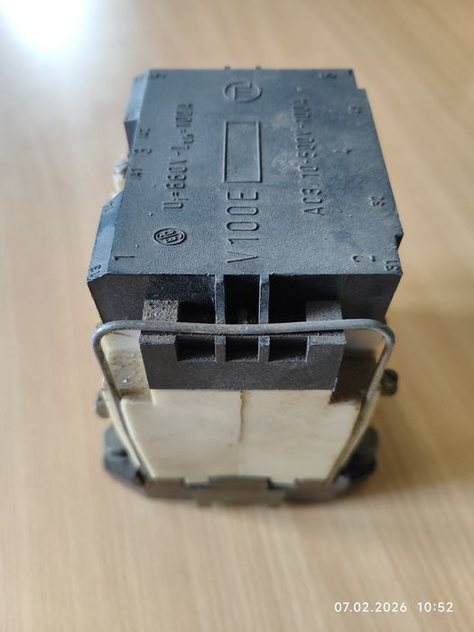Контактор високо напрежение 500V - 100 А