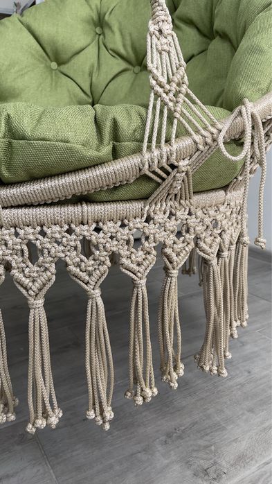 Fotoliu gradina/fotoliu suspendat/ balasoar/ leagan hamac macrame