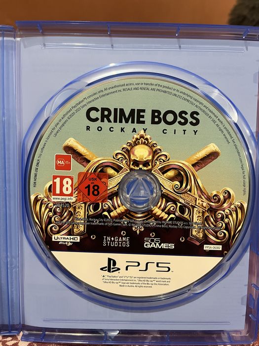 Crime Boss Rockay city Ps5