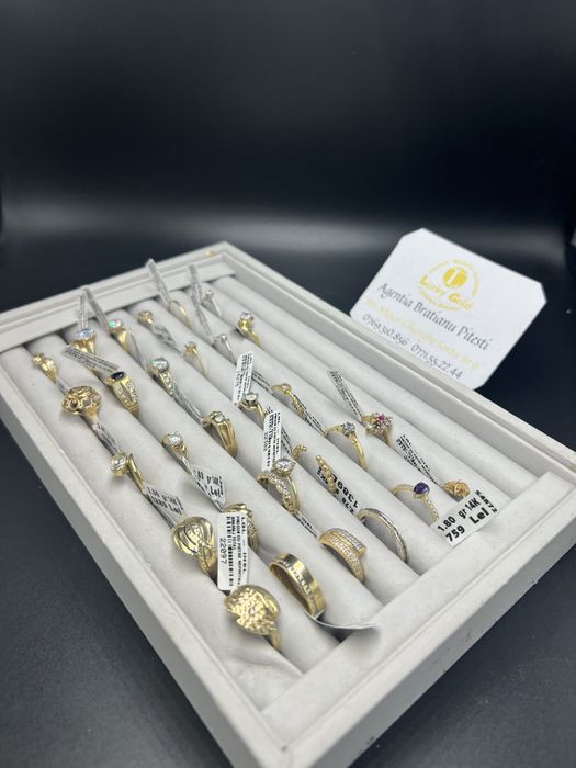 Inele aur 14/18k diverse modele si marimi