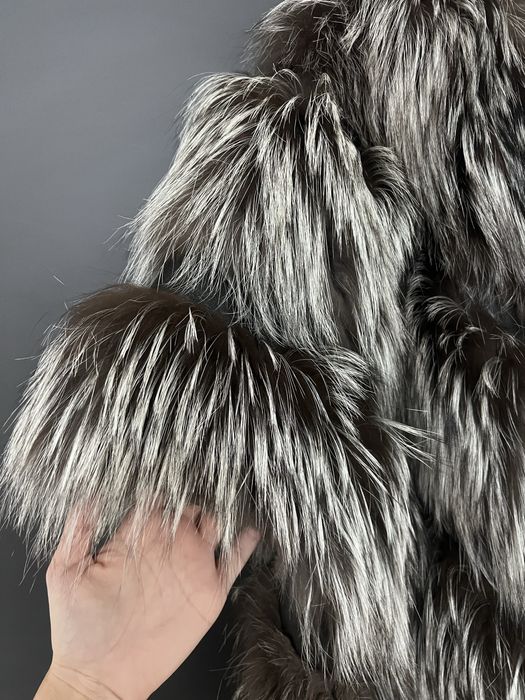 Палто естествен косъм