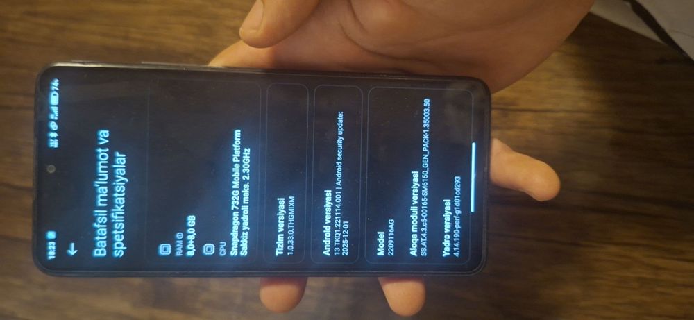 Redmi note 12 pro 256/8+8