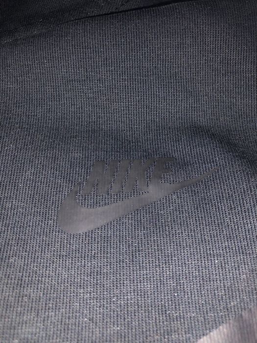 зип худи nike tech черный