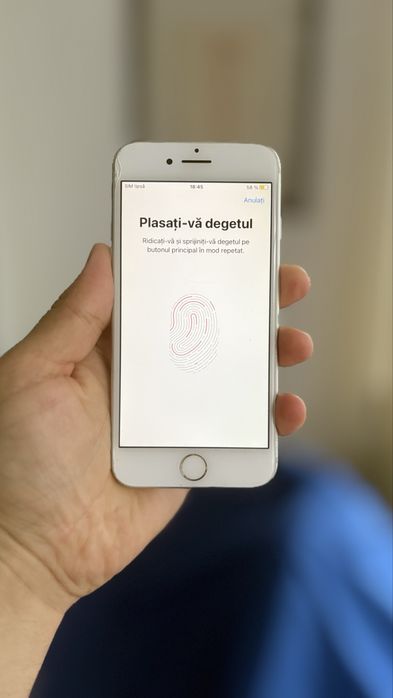 iPhone 7 Black 32GB 77% Neverlock Amprenta OK-Perfect Functional-OK