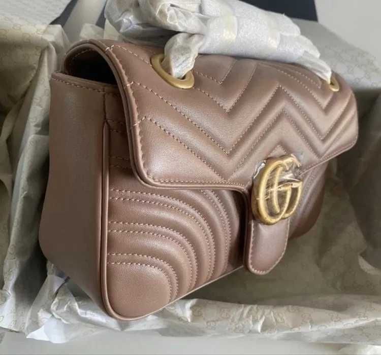 Чанта Gucci GG Marmont Small Matelassé