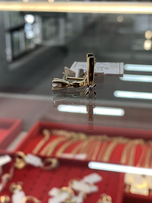 Золото серьги  г.Астана