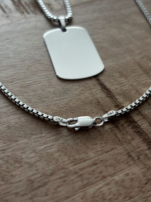 Lant argint cu placuta army