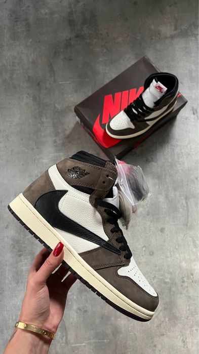 Air Jordan 1 Retro High Travis Scott  SUEDE п