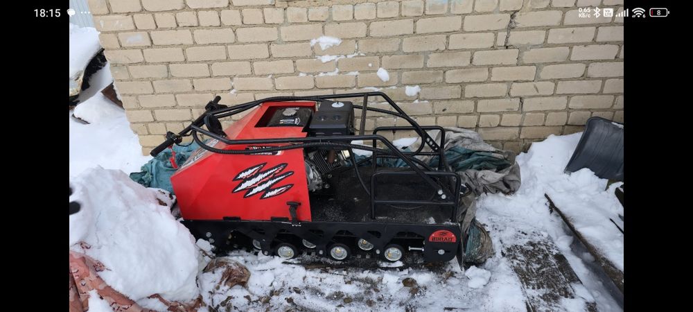 Мотобуксировщик brait 17 л. с.