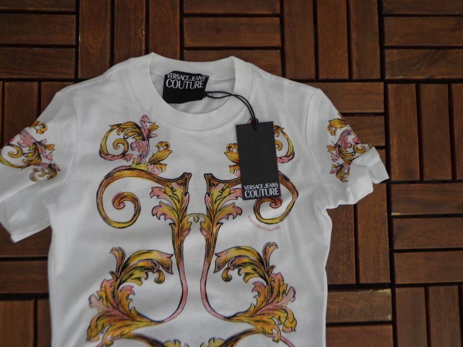 Дамска тениска Versace Jeans Couture Barocco Pattern T-shirt