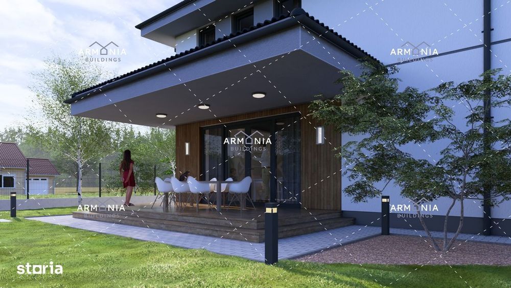 Ansamblu privat de case premium in Sanmartin | Strada privata |