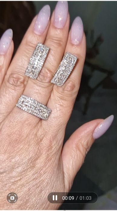 Бриллиантовый шикарный комплект