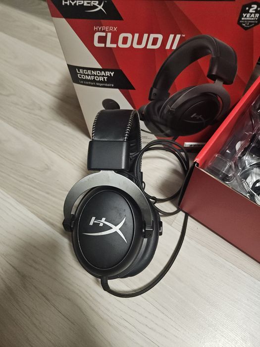 Casti Gaming cu Microfon HyperX Cloud 2 Legendary Comfort PC PS5 PS4