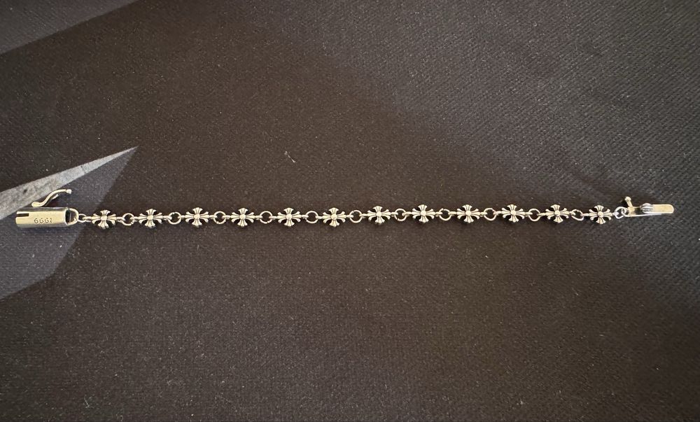 Brațara Chrome Hearts Cross Link - 18cm