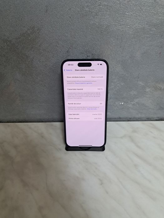 Iphone 16 128GB Black Bmg Amanet 97778