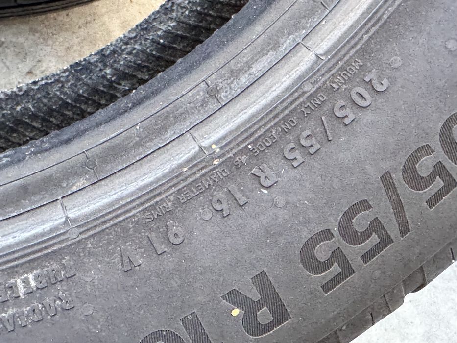 205/55R16 Continental EcoContact6 4бр летни dot0719