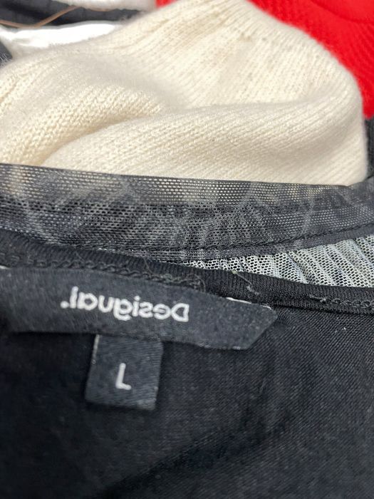 Дамска блуза DESIGUAL размер L цветя