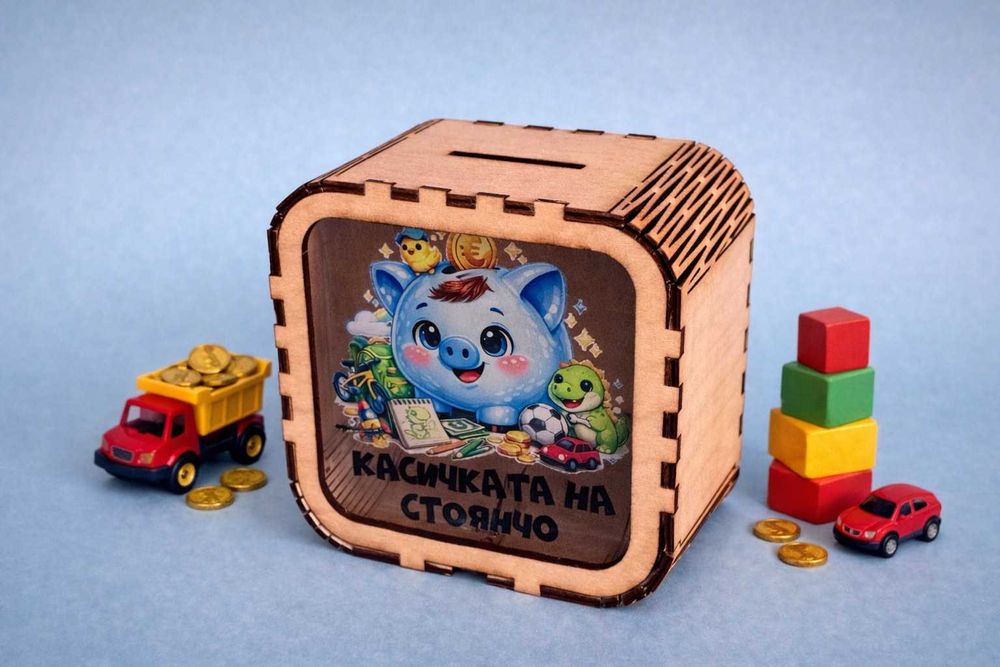 Детска персонализирана касичка