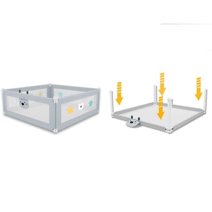 Laterala de protectie pentru pat 150, 160, 180, 190, 200cm