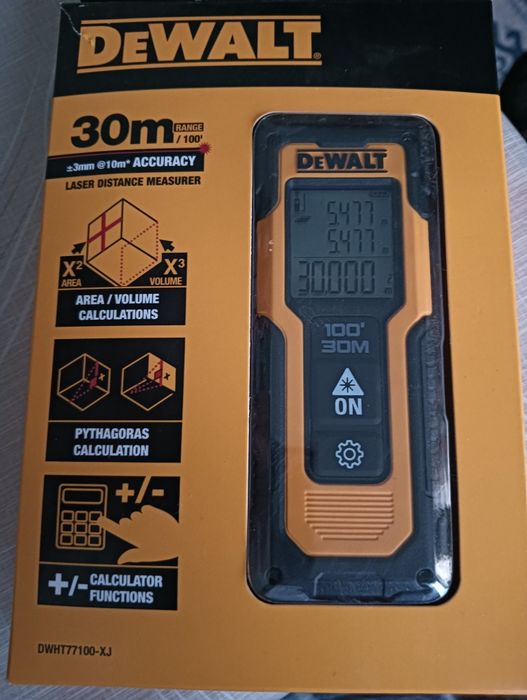 DeWalt DWHT77100-XJ telemetru 0 - 30 m