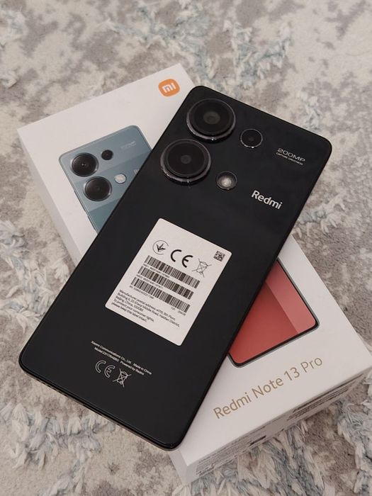 Redmi Note 13 pro 256/8+6 Kor Dok full 67wat org chexol aybi yuq 1.800
