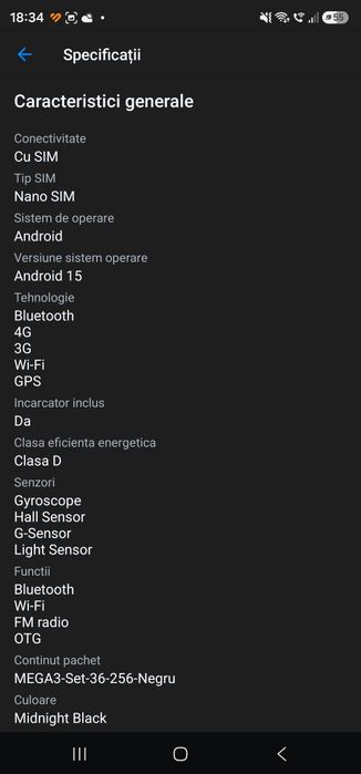 Vand tableta Blackview Mega 3