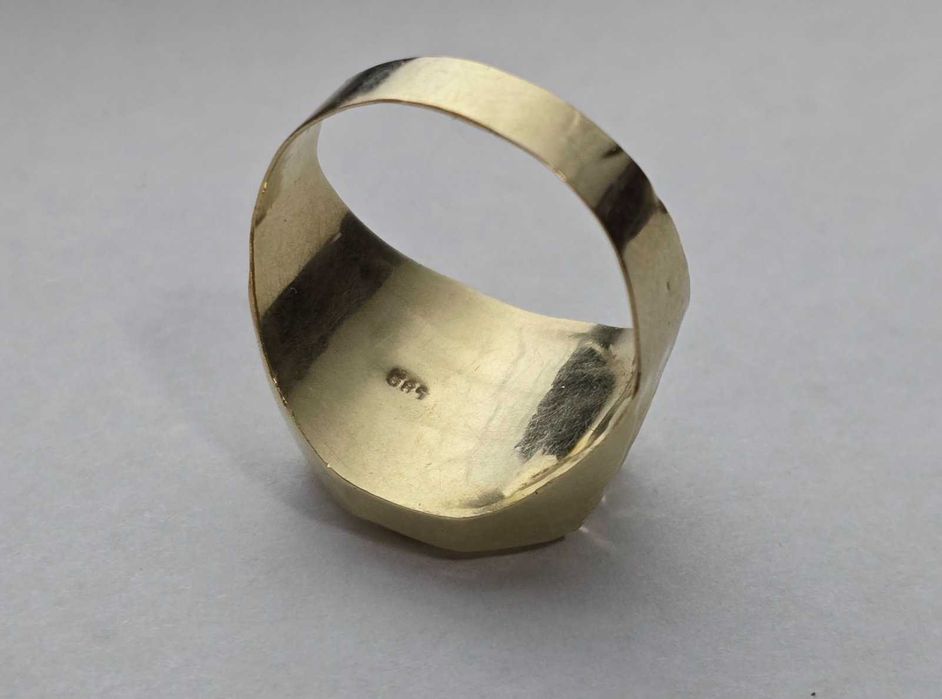 Златен мъжки пръстен 14 карата Volkswagen