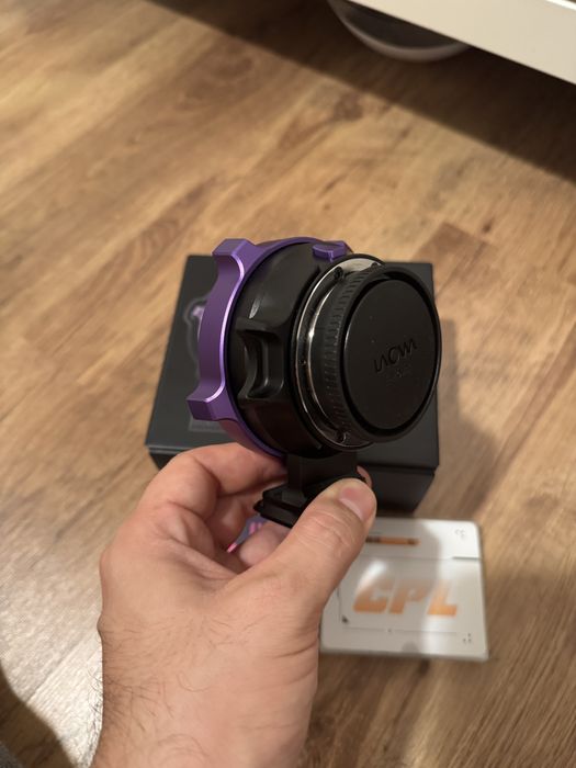 Adaptor PL  MOFAGE POCO -Sony Nou + filtru VND si CPL cinema video PL