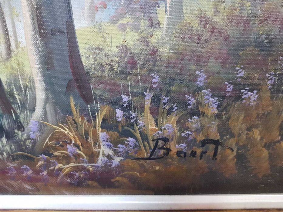 Tablou,pictura in ulei de dimensiuni foarte mari!