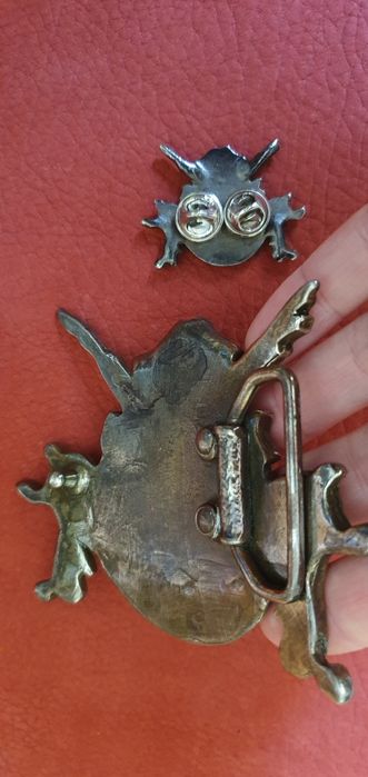 Transilvania Tattoo buckle and badge