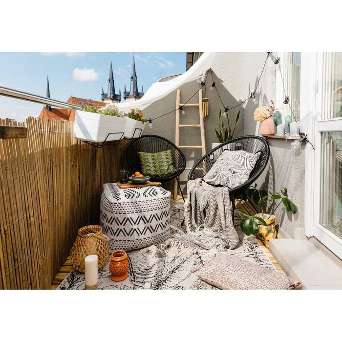 Scaun fotoliu negru design interior modern negru ikea luna