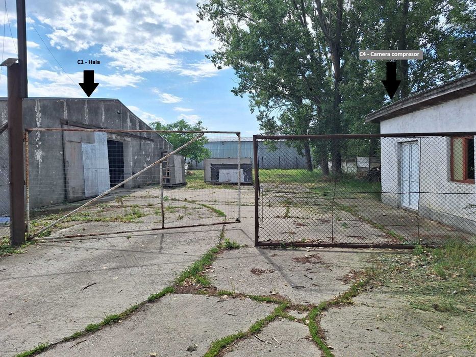 Hala industrială + teren de vânzare (si inchiriere) Satu Mare