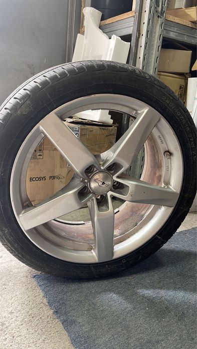 Jante r18 audi B8 S-Line a4 a5 a6 senzori anvelop vara 245 40 18
