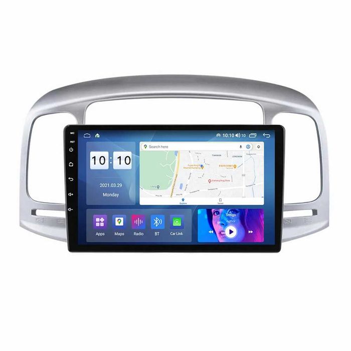 Navigatie Hyundai accent 2006 - 2011 2GB 4GB 8GB Garantie Camera