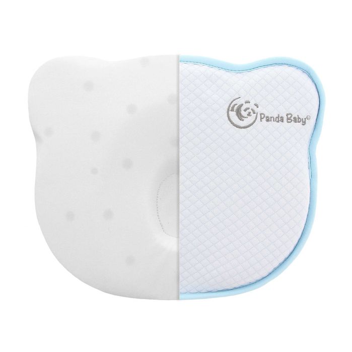 Възглавничка за бебе Panda Baby - ергономична с две сменяеми калъфки