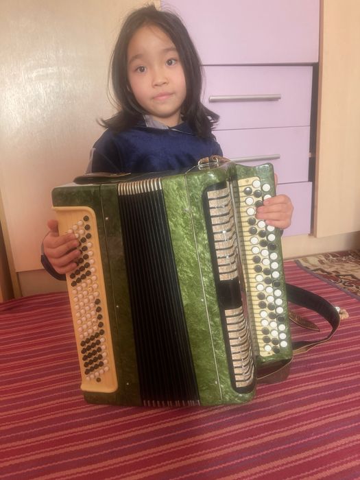 Баян  состояние хорошое  кто увлекается самый раз !!!